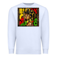 White black girl magic Premium Sweatshirt - HRA Design Shop