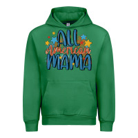 Emerald all american mama Urban Hoodie - MaliasSmallBusiness