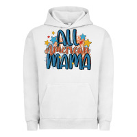 Pigment Lunar Rock all american mama Urban Hoodie - MaliasSmallBusiness