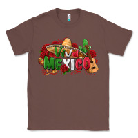 Chestnut viva mexico Classic Tee - Zillion Design Studio