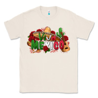 Natural viva mexico Classic Tee - Zillion Design Studio