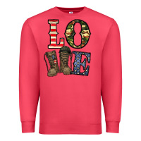 Cardinal loce army Premium Sweatshirt - CowhideDigitalArt