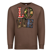 Chestnut loce army Premium Sweatshirt - CowhideDigitalArt