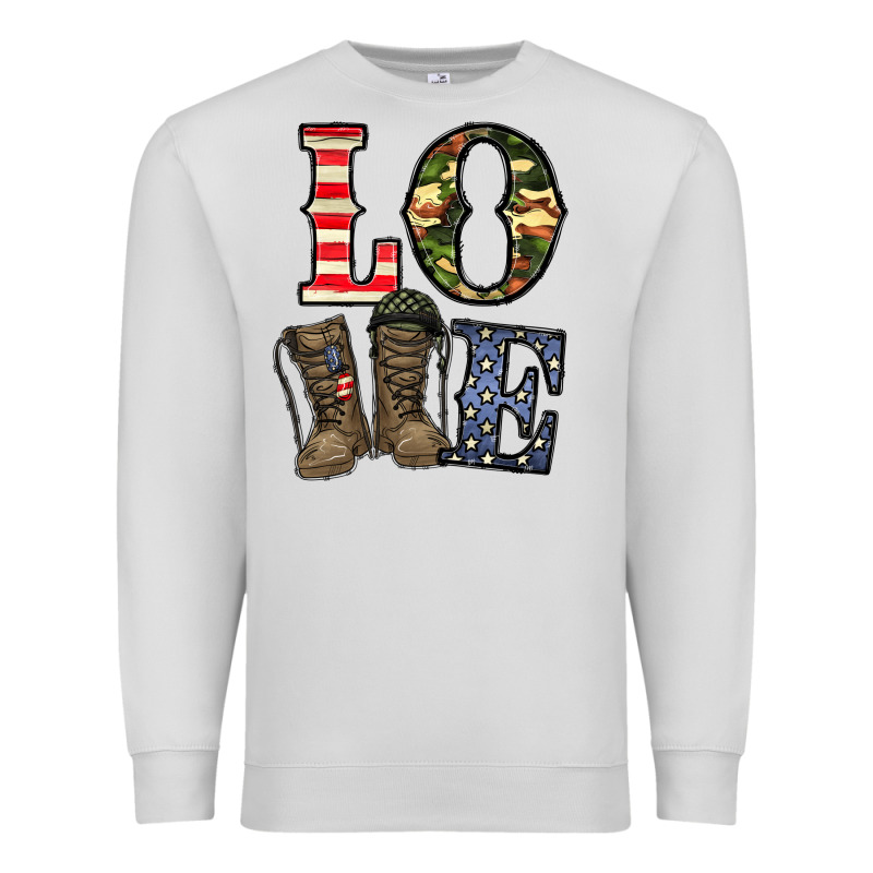 Loce Army Premium Sweatshirt by CowhideDigitalArt | Teevron