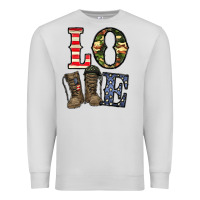Dove Grey loce army Premium Sweatshirt - CowhideDigitalArt