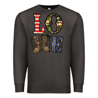 Smoke loce army Premium Sweatshirt - CowhideDigitalArt