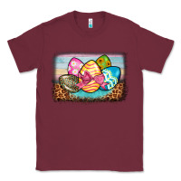 Burgundy easter egg background Classic Tee - BarkalooDesign