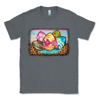 Charcoal Heather easter egg background Classic Tee - BarkalooDesign