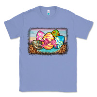 Colony Blue easter egg background Classic Tee - BarkalooDesign