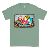 Sage easter egg background Classic Tee - BarkalooDesign