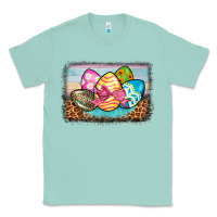 Seafoam easter egg background Classic Tee - BarkalooDesign