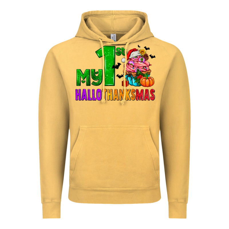 My First Hallothanksmas Vintage Hoodie by AdoDesignShop | Teevron