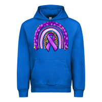 Cobalt awerenes ribbon  rainbow Urban Hoodie - MaliasSmallBusiness