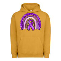Pigment Peanut Butter awerenes ribbon  rainbow Urban Hoodie - MaliasSmallBusiness