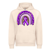 Sandshell awerenes ribbon  rainbow Urban Hoodie - MaliasSmallBusiness