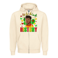 Sandshell a little black history with boy juneteenth Zipper Hoodie - texasbilliewilder