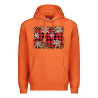 Carrot snowflake background Premium Hoodie - BarkalooDesign