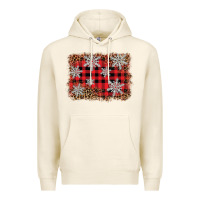Tofu snowflake background Premium Hoodie - BarkalooDesign