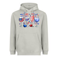 Moon Dust 4th of July wine glasses Heavyweight Hoodie - Neo Western