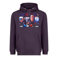 Plum 4th of July wine glasses Heavyweight Hoodie - Neo Western