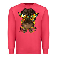 Cardinal afro bun Premium Sweatshirt - HRA Design Shop