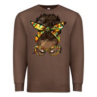 Chestnut afro bun Premium Sweatshirt - HRA Design Shop
