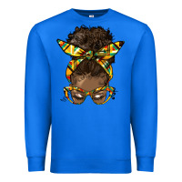 True Royal afro bun Premium Sweatshirt - HRA Design Shop