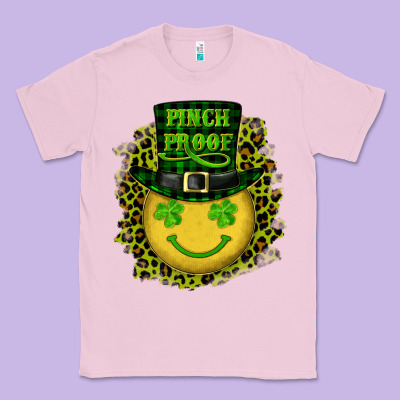 St. Patrick's Day Pinch Proof Lucky Face Classic Tee Designed By Ranaportraitstore