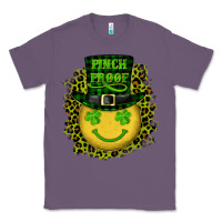 Lavender st. patrick's day pinch proof lucky face Classic Tee - RanaPortraitStore