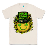 Natural st. patrick's day pinch proof lucky face Classic Tee - RanaPortraitStore