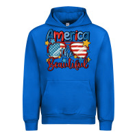 Cobalt america the beautiful Urban Hoodie - MaliasSmallBusiness