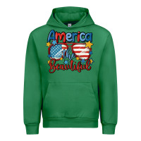 Emerald america the beautiful Urban Hoodie - MaliasSmallBusiness