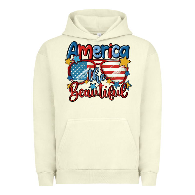 America The Beautiful Urban Hoodie by MaliasSmallBusiness | Teevron