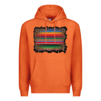 Carrot serape background Premium Hoodie - BarkalooDesign
