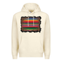 Sandshell serape background Premium Hoodie - BarkalooDesign