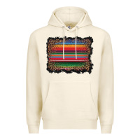 Tofu serape background Premium Hoodie - BarkalooDesign