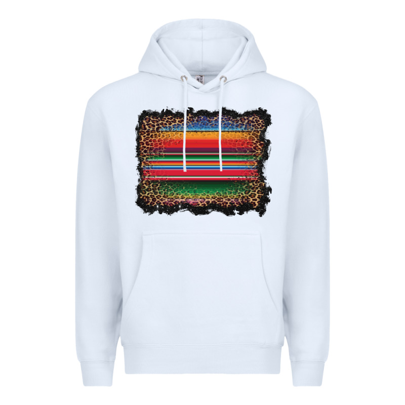 Serape Background Premium Hoodie by BarkalooDesign | Teevron