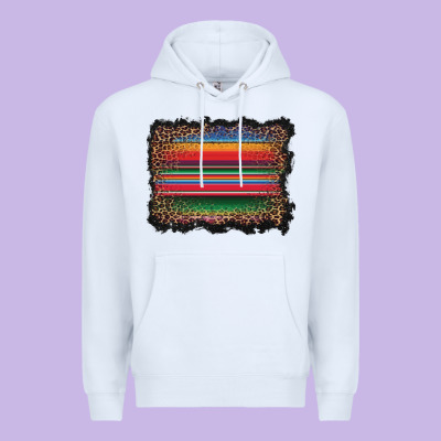 Serape Background Premium Hoodie Designed By Barkaloodesign