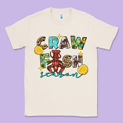 Crawfish Season 2 Classic Tee Designed By Fadigitalartstudio