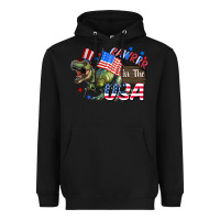 Black Rawrrr in the USA 4th of july Heavyweight Hoodie - CowGirlArtShop