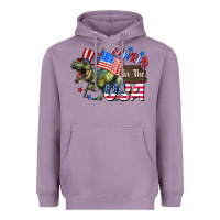 Lavender Rawrrr in the USA 4th of july Heavyweight Hoodie - CowGirlArtShop