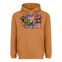 Meerkat Rawrrr in the USA 4th of july Heavyweight Hoodie - CowGirlArtShop
