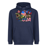 Navy Rawrrr in the USA 4th of july Heavyweight Hoodie - CowGirlArtShop