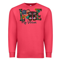 Cardinal love my veteran Premium Sweatshirt - CowhideDigitalArt