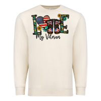 Sandshell love my veteran Premium Sweatshirt - CowhideDigitalArt