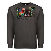 Smoke love my veteran Premium Sweatshirt - CowhideDigitalArt