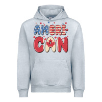 Heather Grey American Urban Hoodie - MaliasSmallBusiness