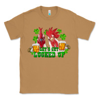 Toasted Coconut st. patrick's day roosters let's get lucked up Classic Tee - RanaPortraitStore