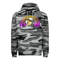 Slate Camo doge coin hodl on we're going to the moon retro sunset Premium Hoodie - Jasminsmagicworld