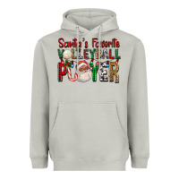 Moon Dust afro santa's favorite volleyball player for christ Heavyweight Hoodie - FaDigitalArtStudio